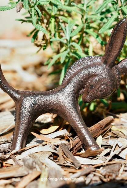 Cast Iron Rustic Donkey Ornament