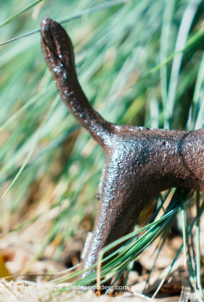 Cast Iron Rustic Donkey Ornament